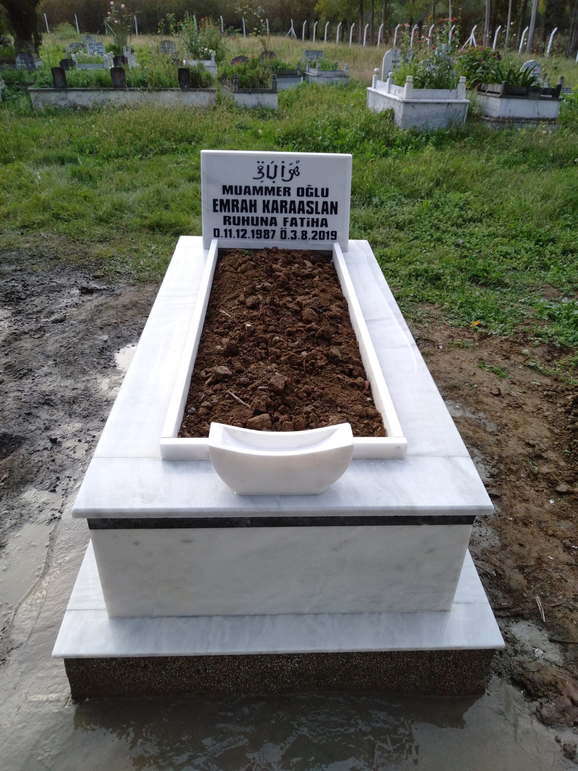 kıranköy mezarlığı mezar işleri