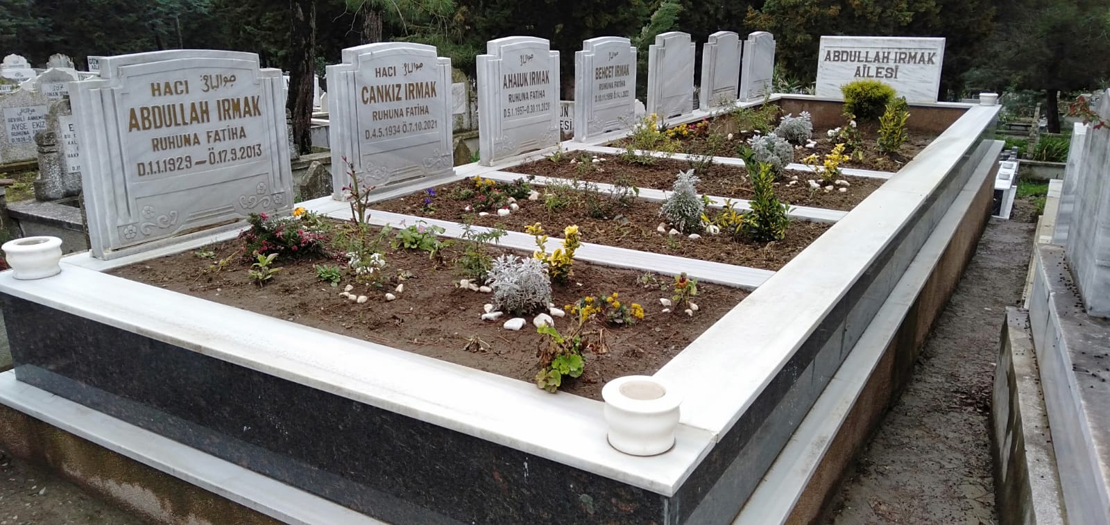 aile mezar yeri çevirme işleri samsun